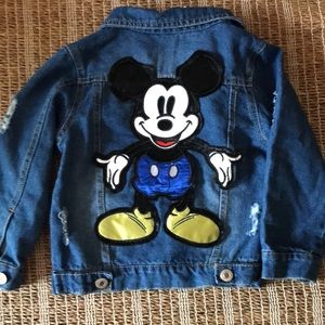 Mickey Mouse Kids Jean Jacket